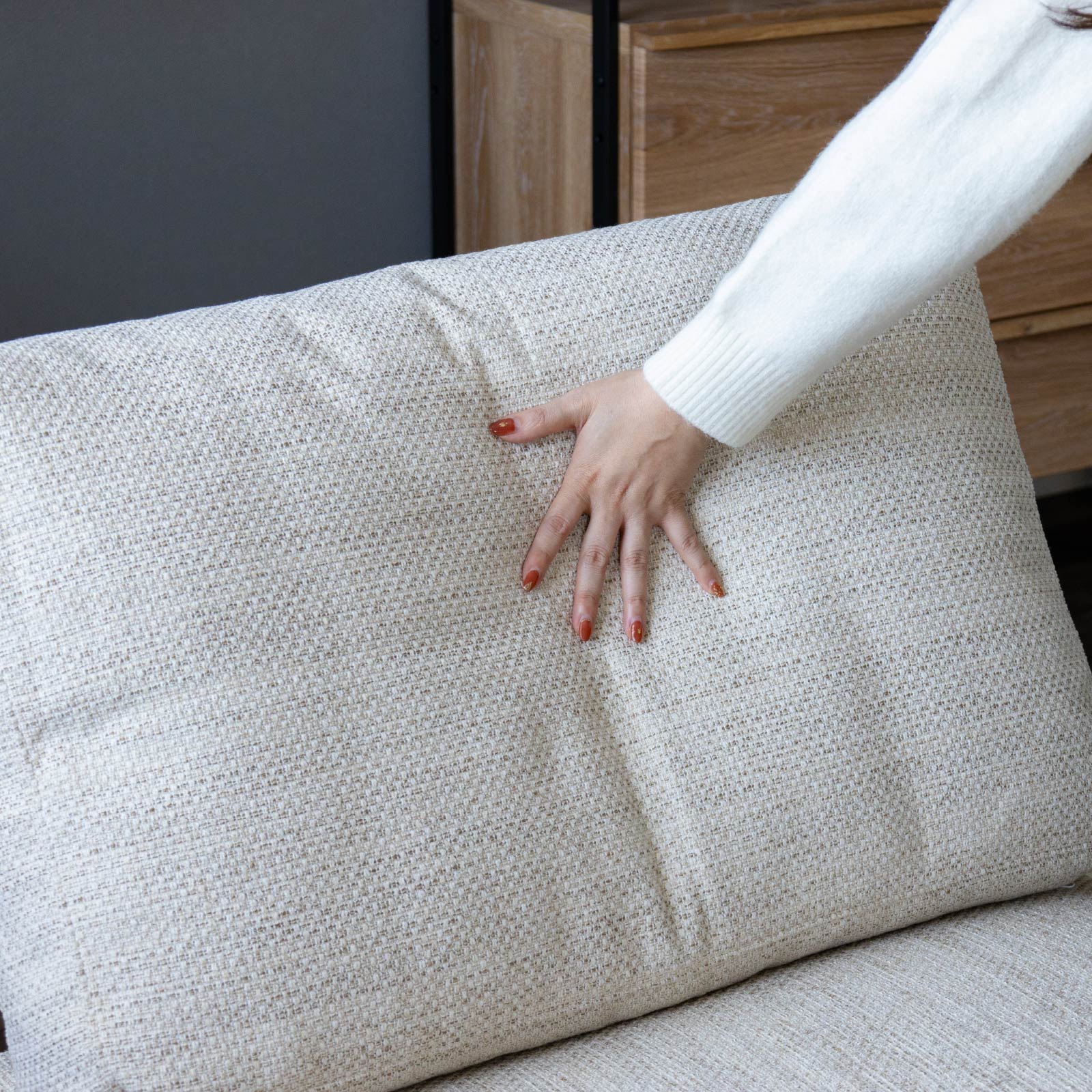 ［オプション］ グリッド ｜ クッション ユニット式 ソファ ソファベッド 【背面クッションS】