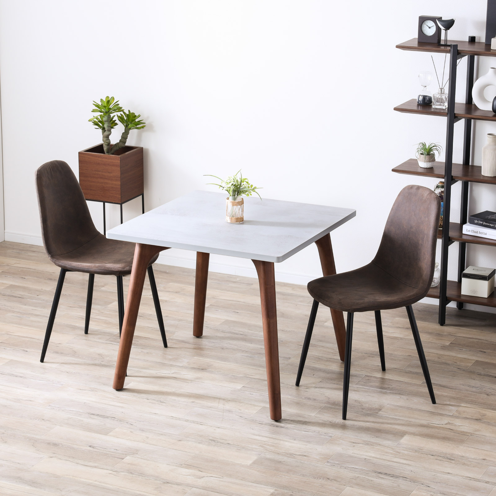 ［幅80］ ナチェス ｜ メラミン化粧板 ダイニングテーブル