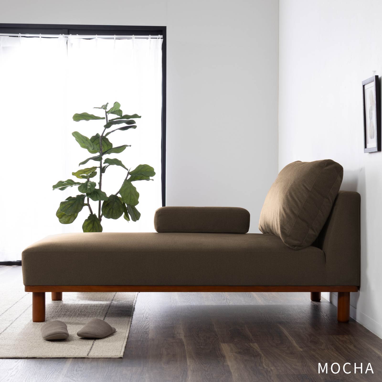 ［幅121］ MU-02 ｜ 1人掛け 高機能生地 お子様 ペット 脚付き カウチ ソファ