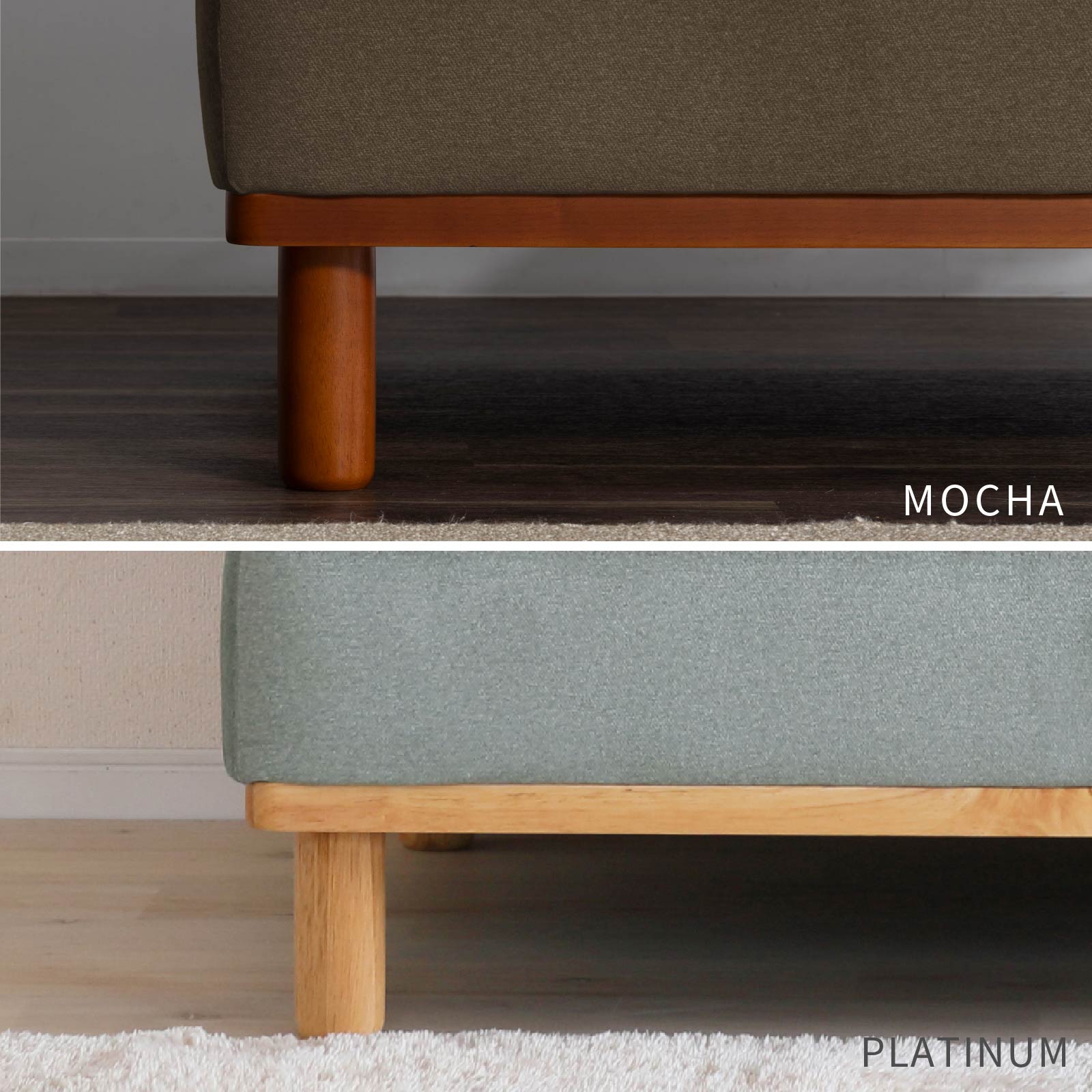 ［幅121］ MU-02 ｜ 1人掛け 高機能生地 お子様 ペット 脚付き カウチ ソファ