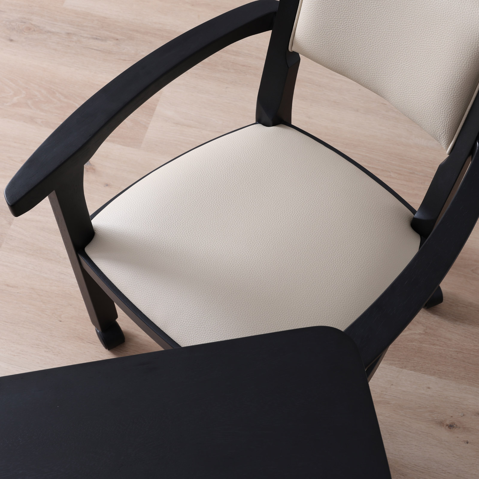 ［座面高44］ イスキア ｜ テーブル付き キャスター デスクチェア ダイニングチェア