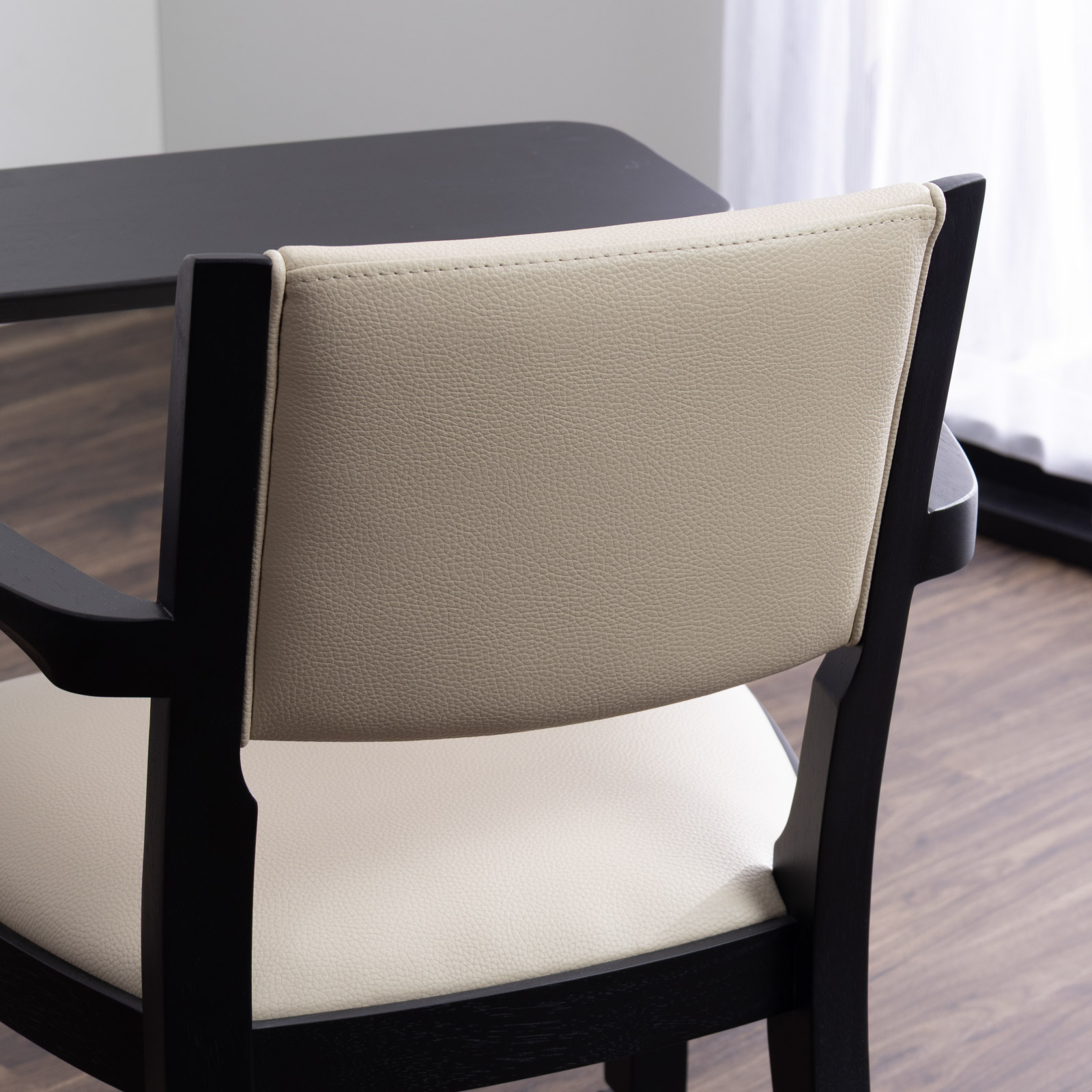 ［座面高44］ イスキア ｜ テーブル付き キャスター デスクチェア ダイニングチェア