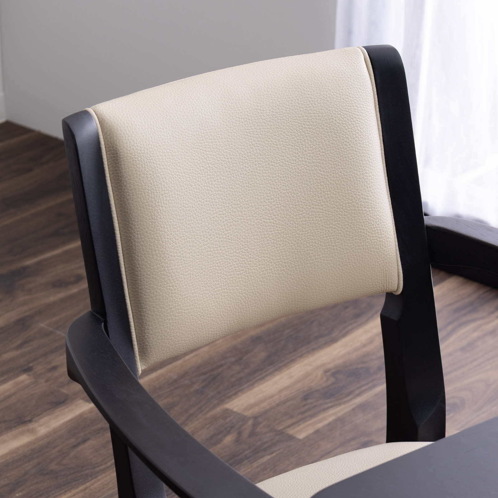 ［座面高44］ イスキア ｜ テーブル付き キャスター デスクチェア ダイニングチェア