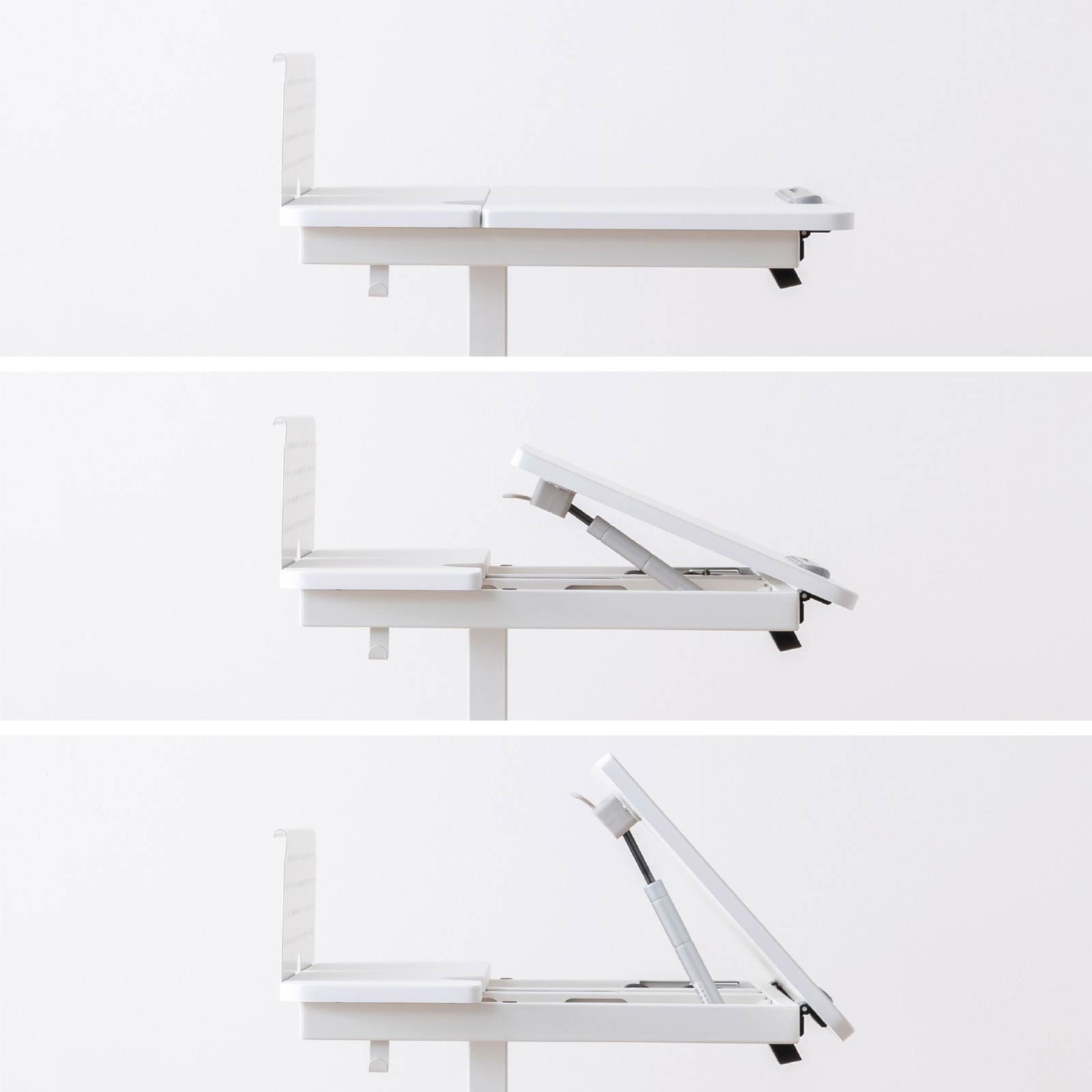 ［幅73］ エレメサ ｜ キャスター付き 自宅 オフィス パーソナルデスク アイアン脚