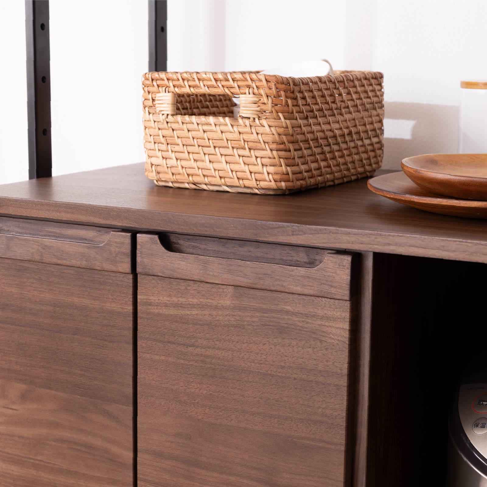 ［幅90］ カモニカ ｜ 収納 食器棚 キッチンボード 【在庫限り品】