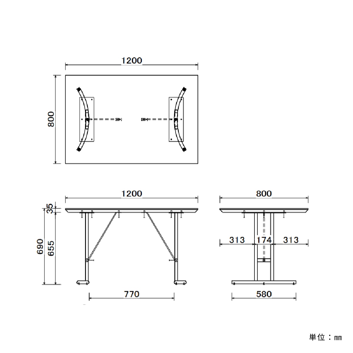 ［幅120］ テーブル 木製 アイアン脚 120cm コンパクト ダイニングテーブル 4人掛け LDテーブル ホワイトオーク スチール リビングダイニング