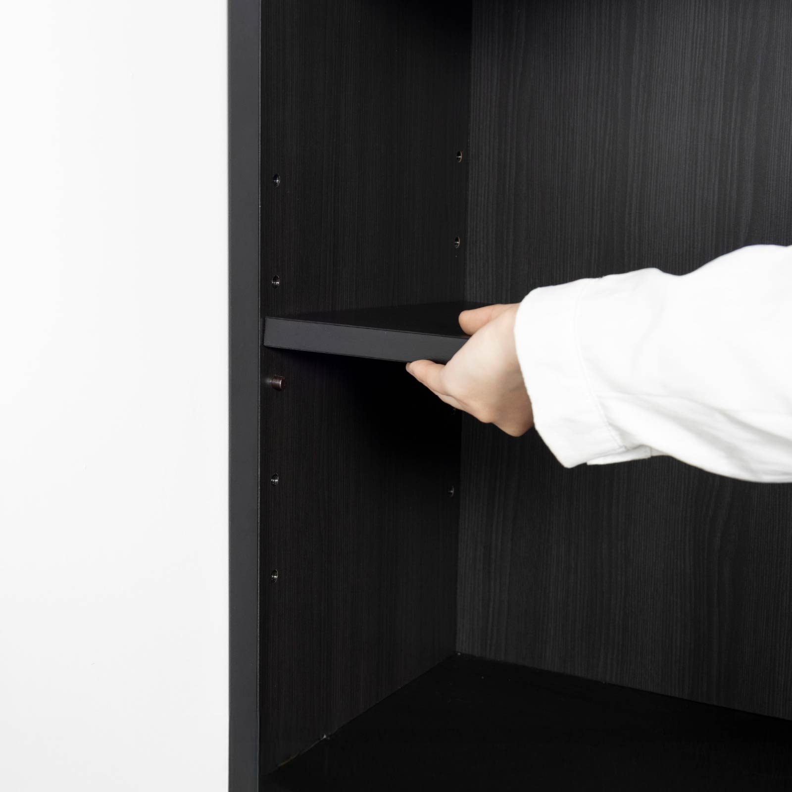 ［幅30］ LDD ｜ キャビネット サイドキャビネット セラミック調 デスク収納 収納棚 ディスプレイラック