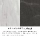 ［幅150-190］ 伸長テーブル メラミン ダイニングテーブル 伸縮 伸長式 テーブル 白 黒 2本脚 アイアン 棚板 大理石調 石目柄のサムネイル4