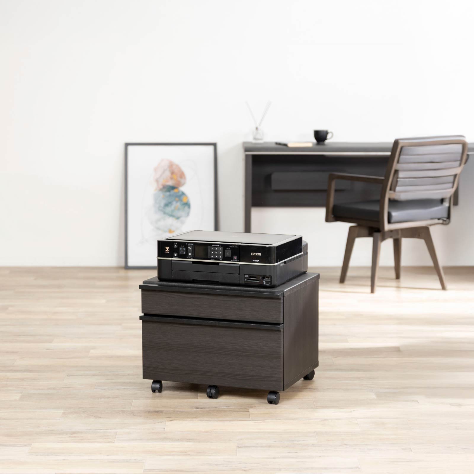 プリンターワゴン ワゴン 収納 キャスター付き MD 53 PRINTER｜家具の