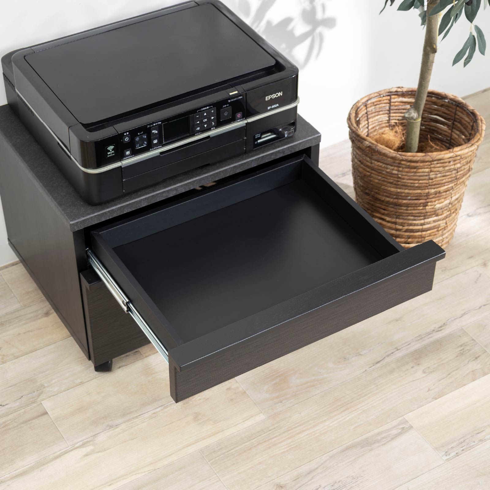 プリンターワゴン ワゴン 収納 キャスター付き MD 53 PRINTER｜家具の