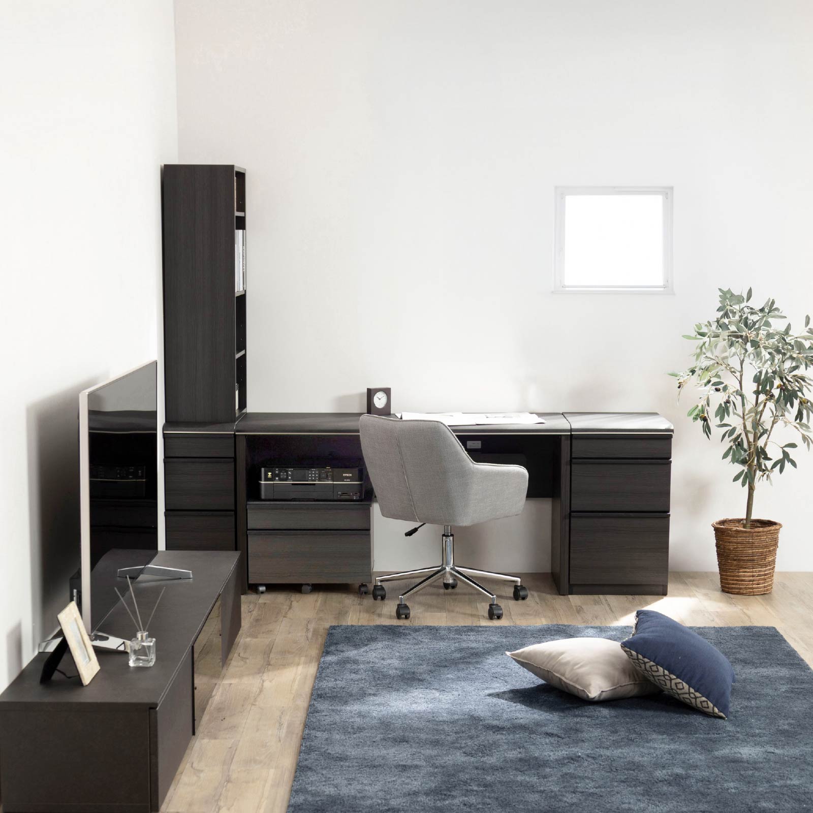 プリンターワゴン ワゴン 収納 キャスター付き MD 53 PRINTER｜家具の