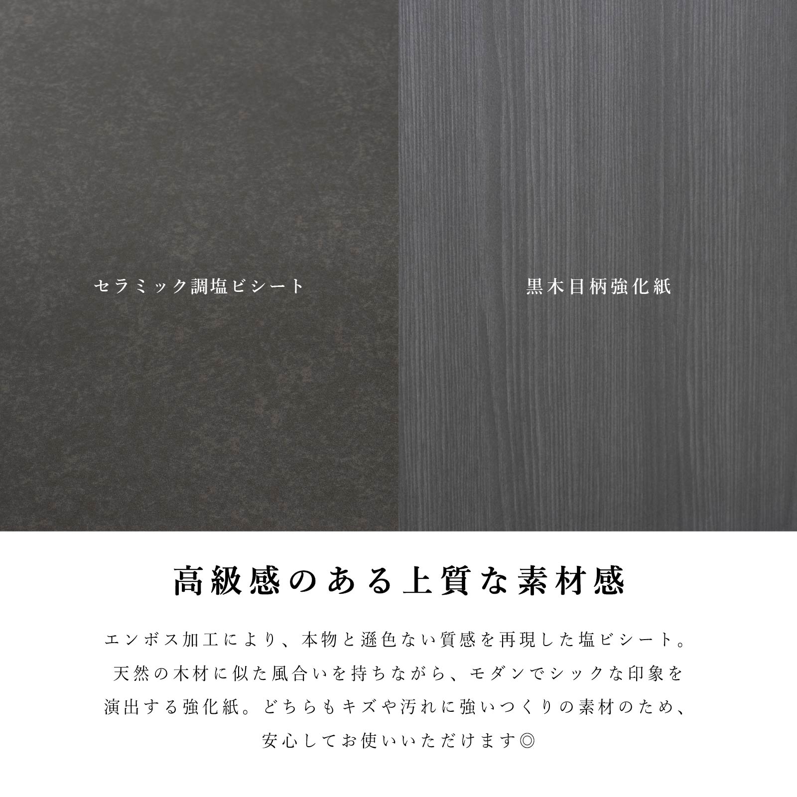 ［幅53］ LDD ｜ ワゴン セラミック調 デスクワゴン サイドワゴン キャスター付き 2段 キャビネット サイドチェスト デスクチェスト 画像6