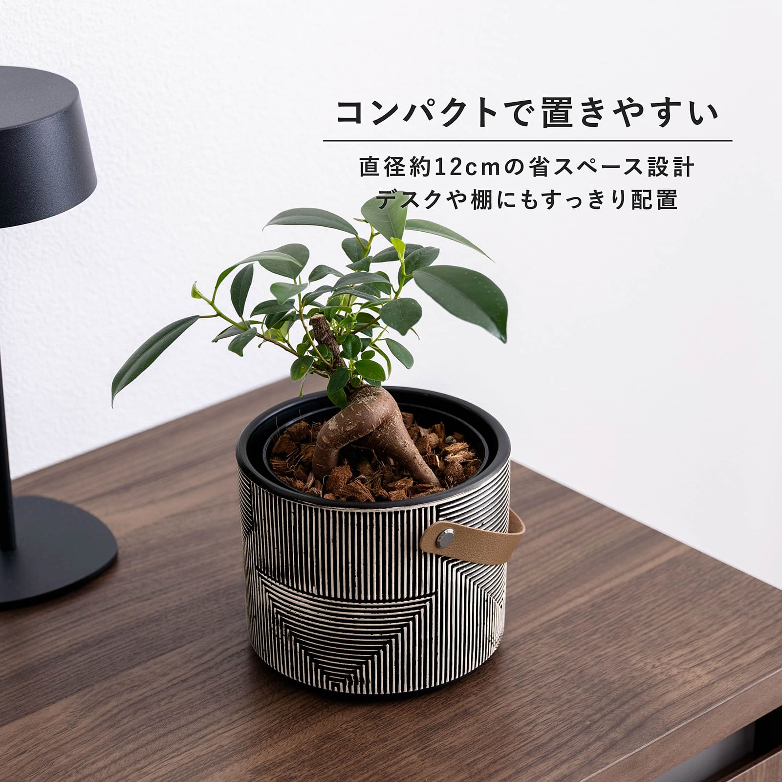 カロ ｜ 3号 4号 観葉植物 フェイクグリーン フラワーポッド プランター 植木鉢 画像4