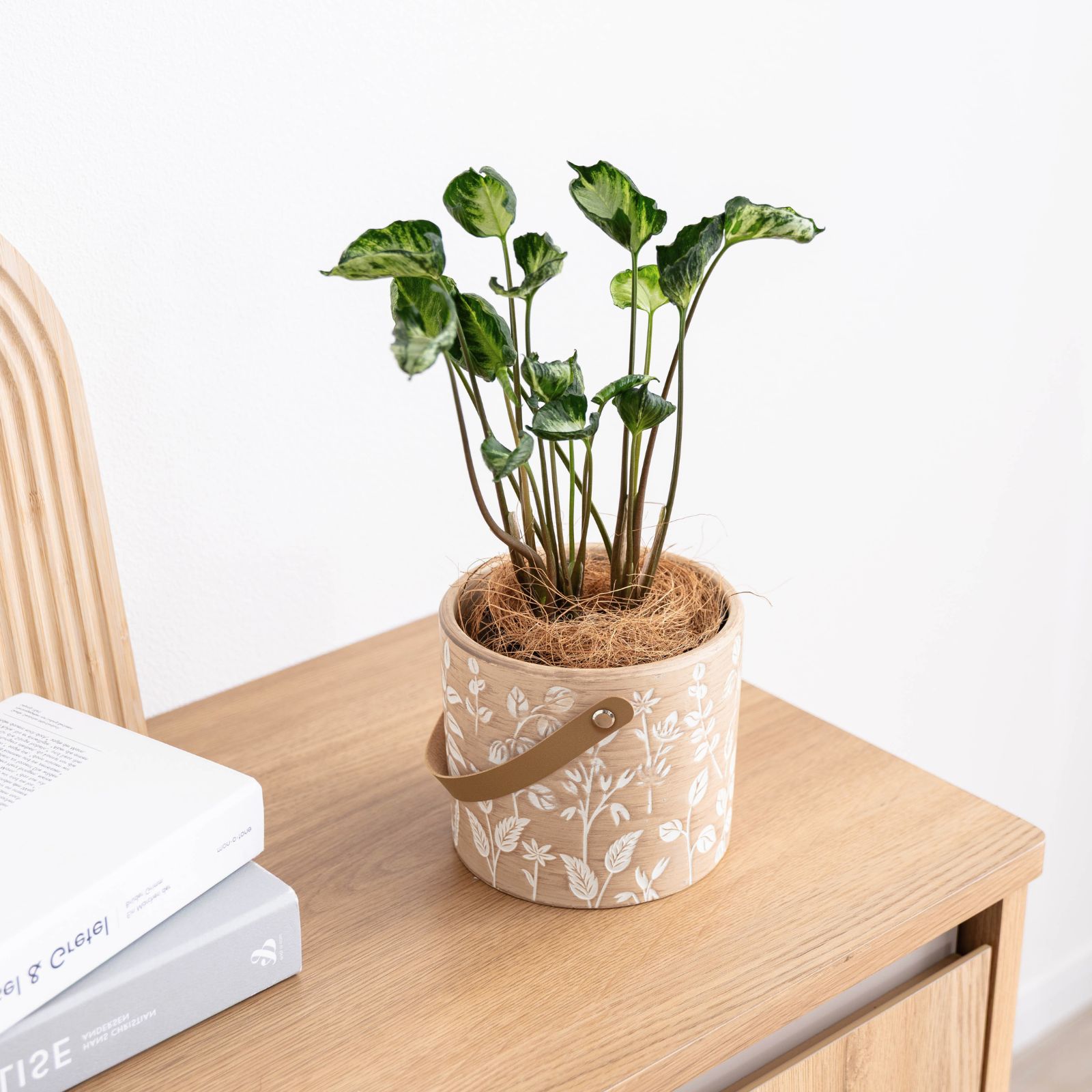 リーフィ ｜ 4号 観葉植物 フェイクグリーン フラワーポッド プランター 植木鉢 画像1