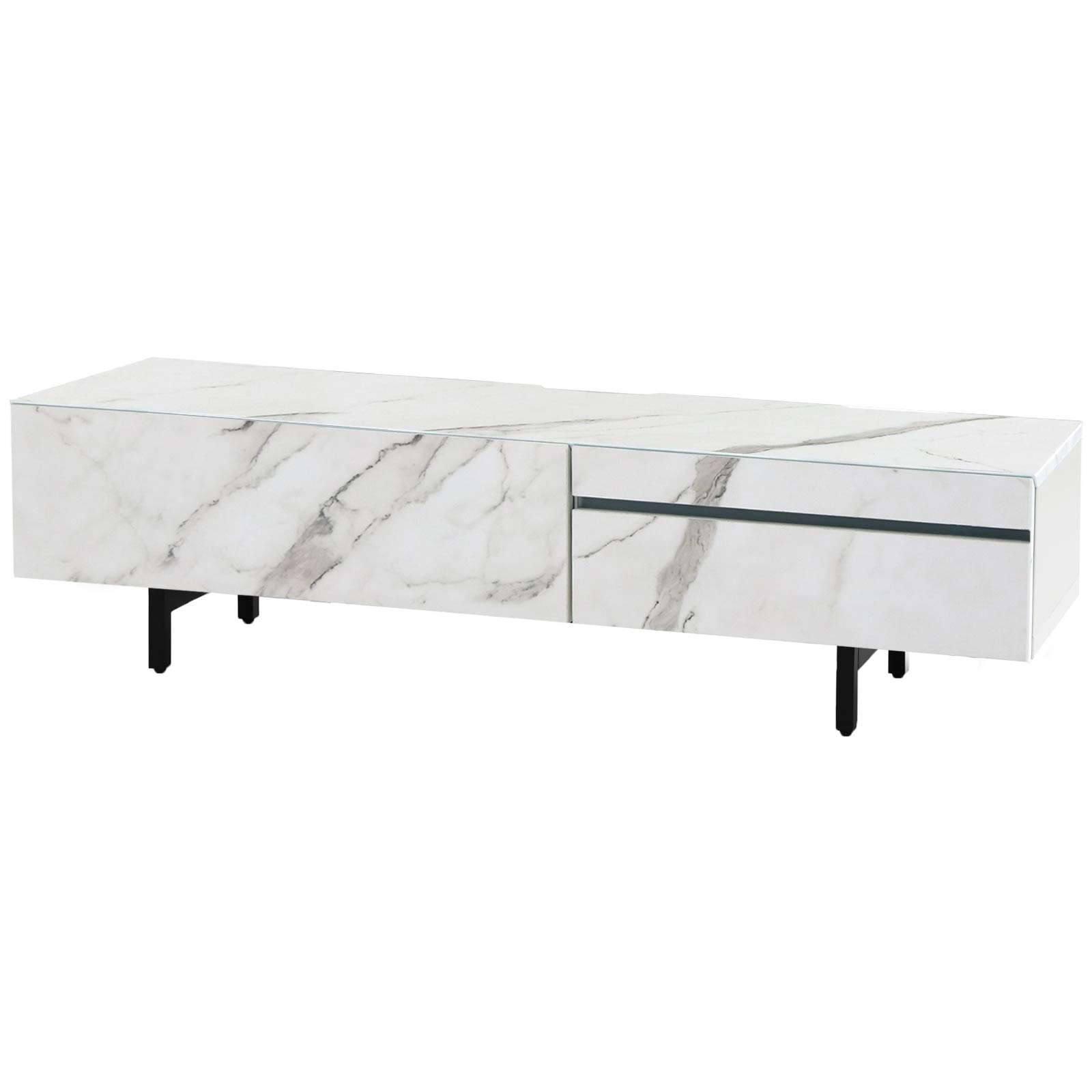 ホワイト テレビ台 幅150cm テレビ台 テレビボード ホワイト 収納付き 150 TVB｜家具の通販