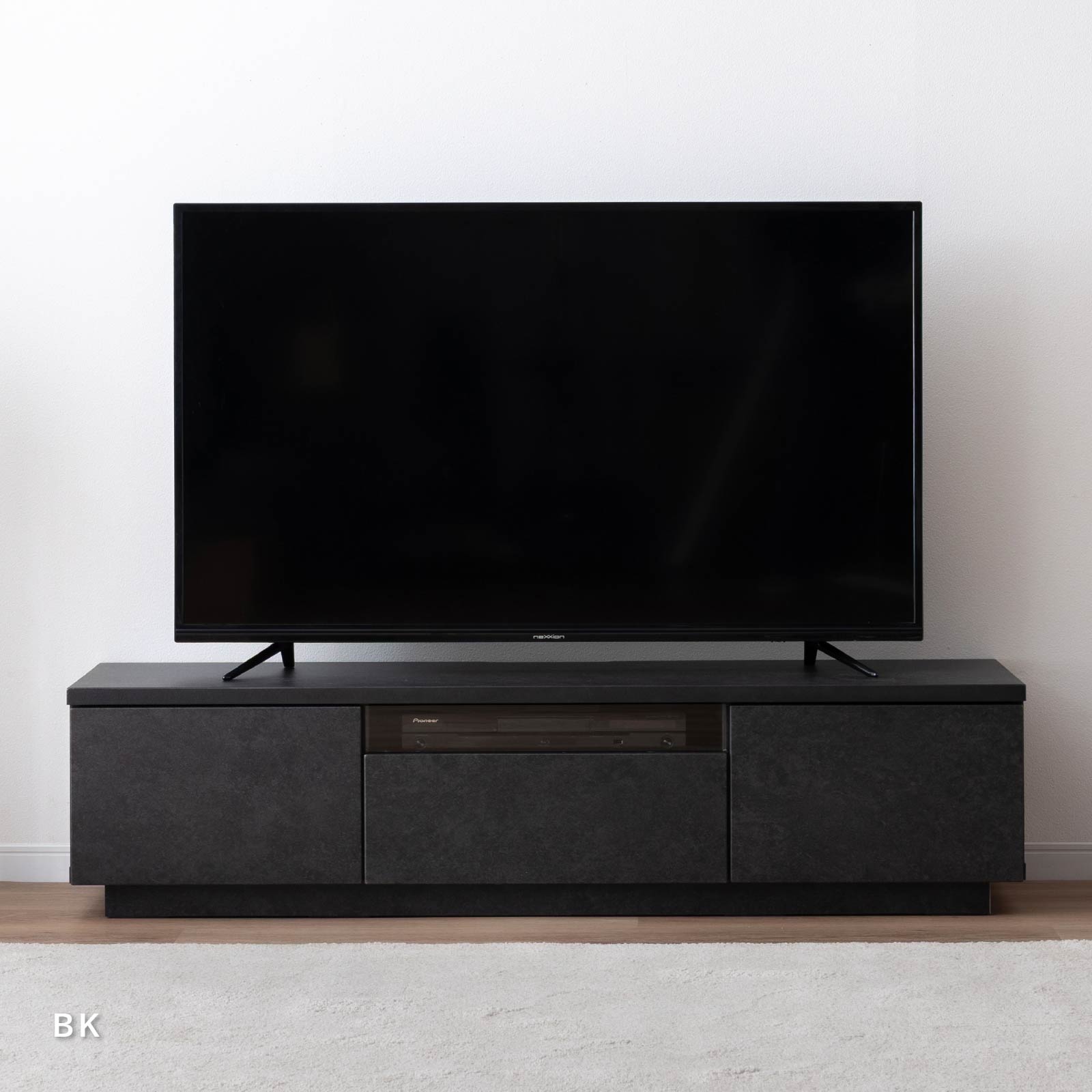 幅140］ テレビ台 ローボード ｜ セラミック調 シンプルモダン 完成品