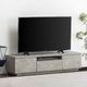 ［幅140］ イスタンブール ｜ ブラック グレー バイカラー テレビ台 ローボードのサムネイル28