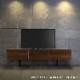 ［幅180］ リバイ | テレビボード テレビ台 オーク ウォールナット アイアン脚 ローボード