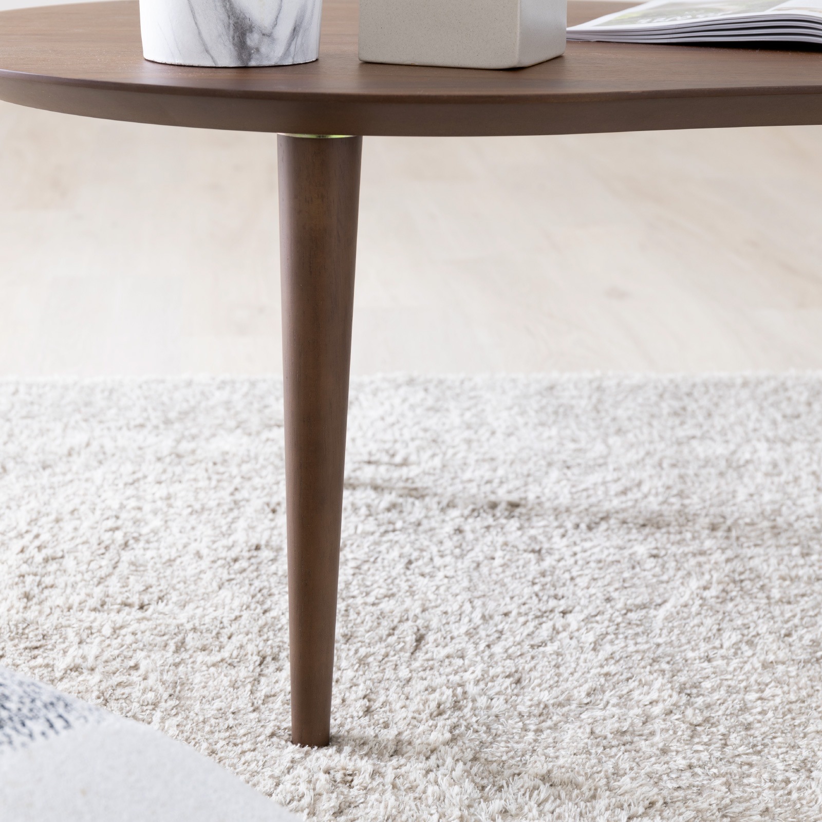 ［幅110-142］ エフィ― ｜ 伸長式 リビングテーブル ローテーブル センターテーブル