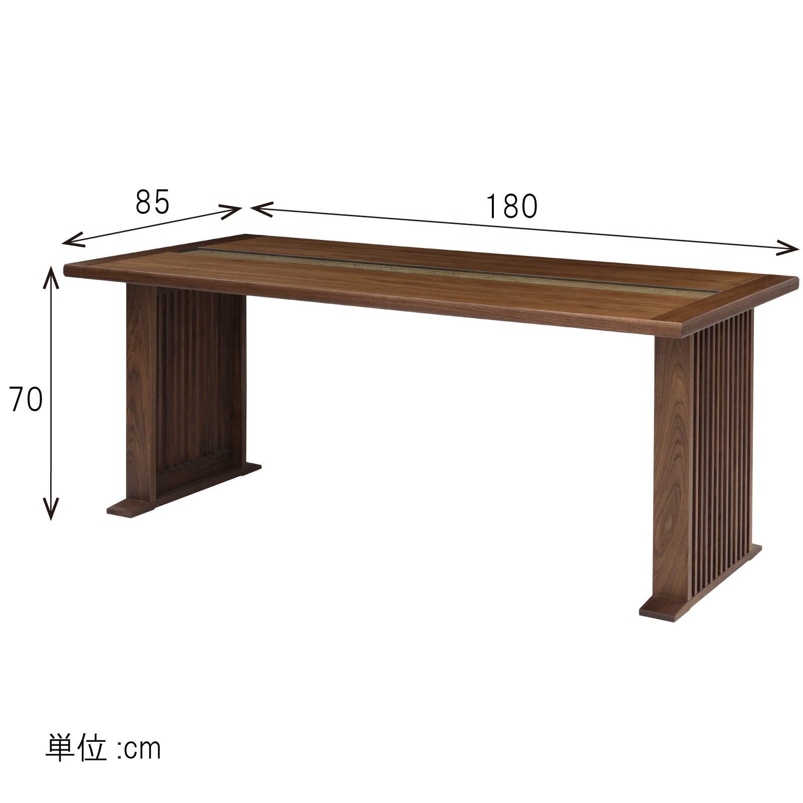 ［幅180］ 優雅 WN ｜ ダイニングテーブル