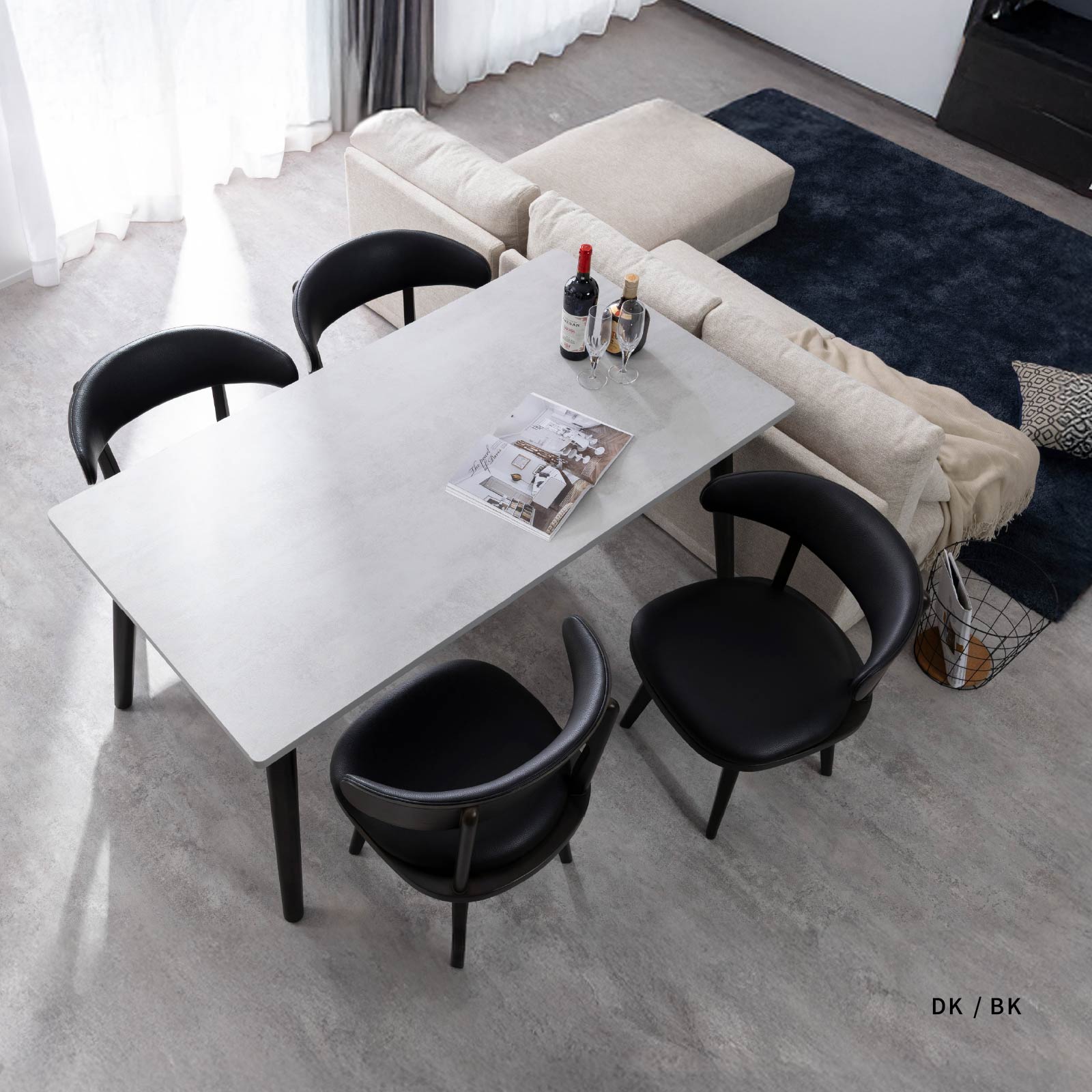 Tact[タクト] | QUON（クオン）業務用イス・テーブルメーカーのオーツー 【T.様専用】タフティング　モノトーン　シンプル　チェアマット　チェアラグ