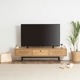 ［幅150］ ボスコーネ ｜ テレビボード 木目調 アイアン脚 【在庫限り品】のサムネイル20