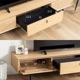 ［幅180］ ボスコーネ ｜ テレビボード 木目調 アイアン脚 【在庫限り品】のサムネイル17