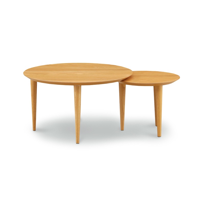 ［幅70-142］ ランス ｜ 伸長式 丸テーブル リビングテーブル ローテーブル センターテーブル 画像11