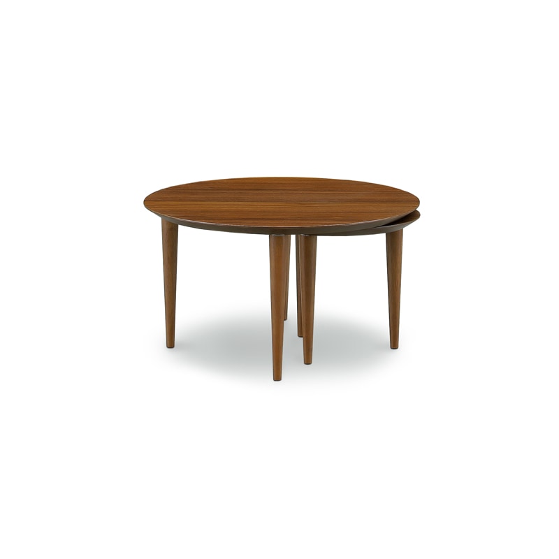 ［幅70-142］ ランス ｜ 伸長式 丸テーブル リビングテーブル ローテーブル センターテーブル 画像12