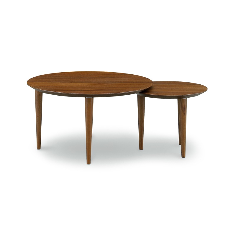 ［幅70-142］ ランス ｜ 伸長式 丸テーブル リビングテーブル ローテーブル センターテーブル 画像13