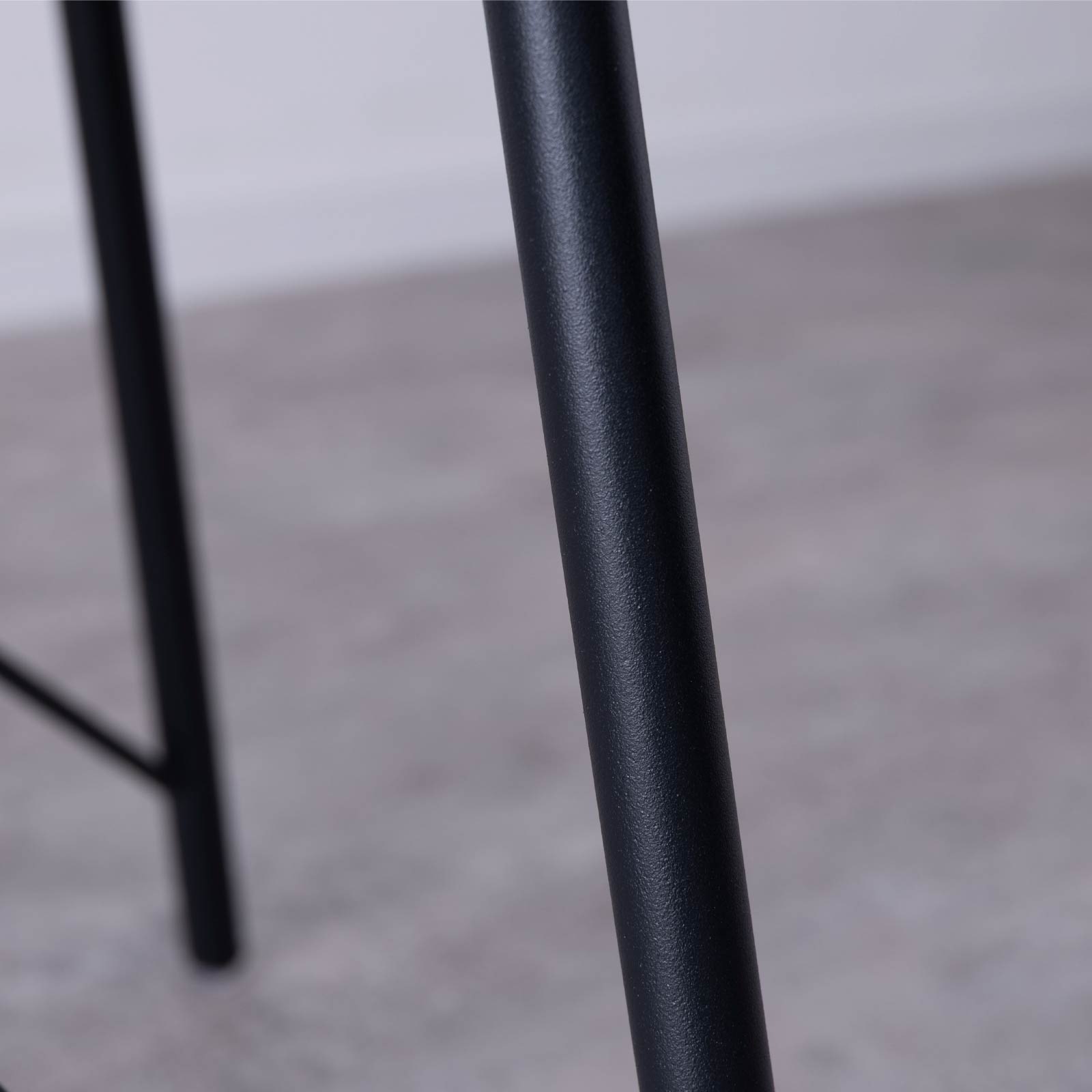 【2脚セット】［座面高43.5］ インダストリアルチェア ｜ アイアン脚 モノトーン PVSレザー ダイニングチェア 画像17