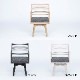 ［座面高44］ モラーラ ｜ 肘付き 回転 ダイニングチェア 【在庫限り品】のサムネイル16