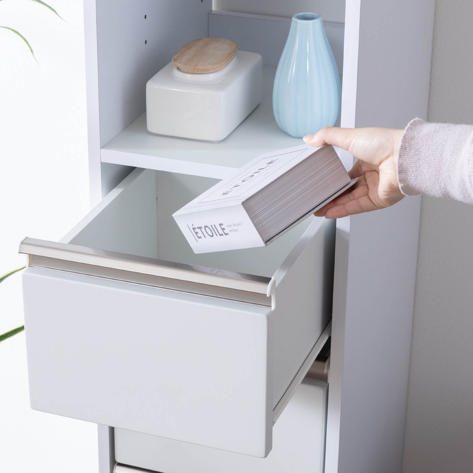 ［幅30］ クリア ｜ 隙間 キッチン 収納