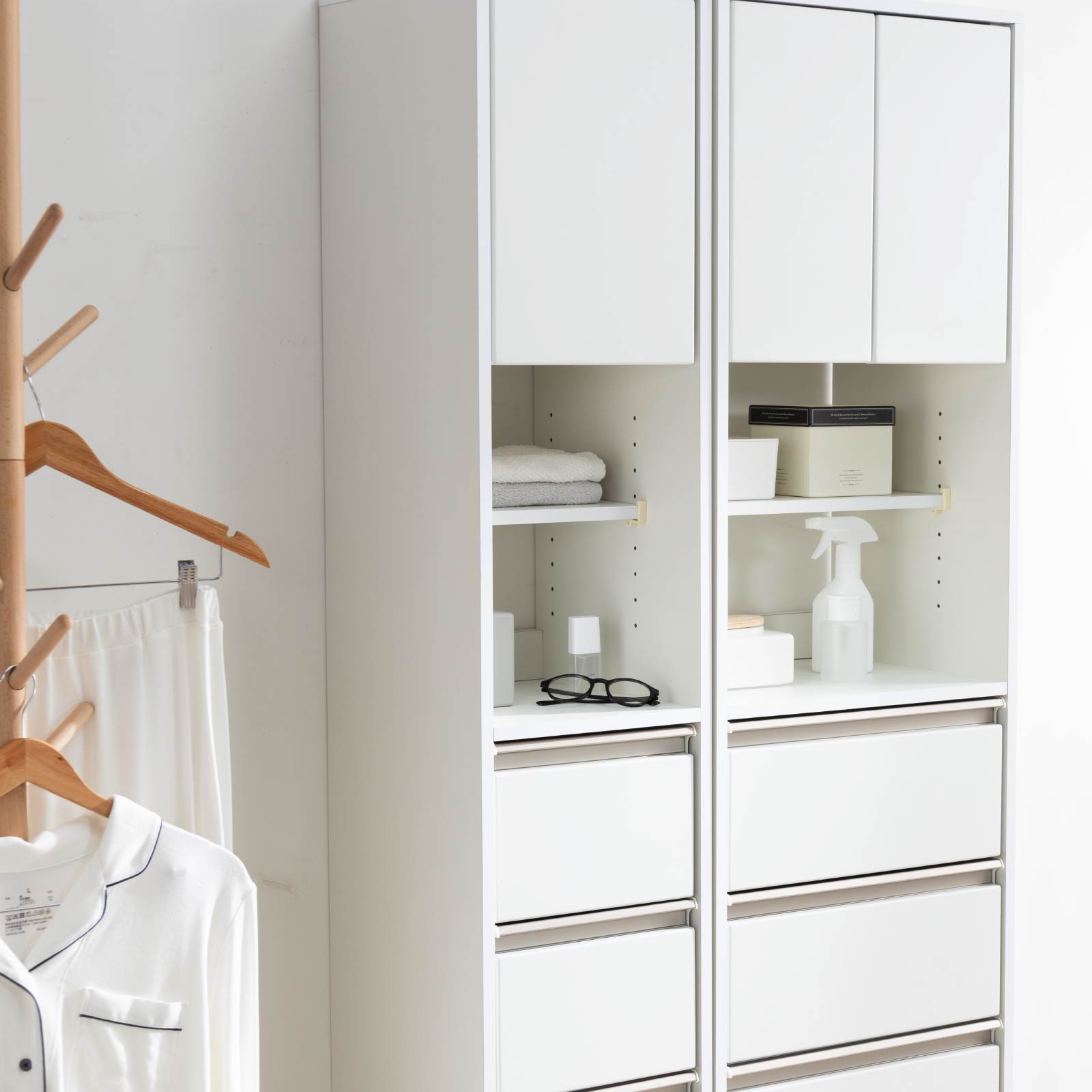 ［幅45］ クリア ｜ 隙間 キッチン 収納