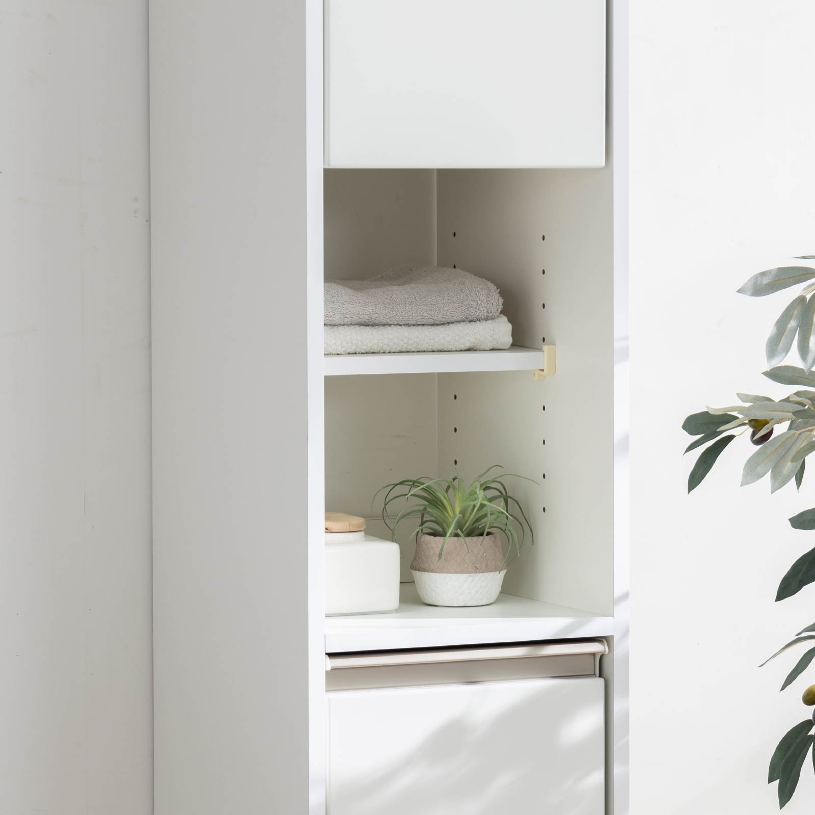 ［幅45］ クリア ｜ 隙間 キッチン 収納