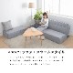 ［幅200］ ソファベッド シングル フロアソファ 北欧 ローソファ リクライニング カウチ ソファーベッド ファブリック オットマン スツールのサムネイル5