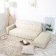 ［幅200］ ソファベッド シングル フロアソファ 北欧 ローソファ リクライニング カウチ ソファーベッド ファブリック オットマン スツールのサムネイル15