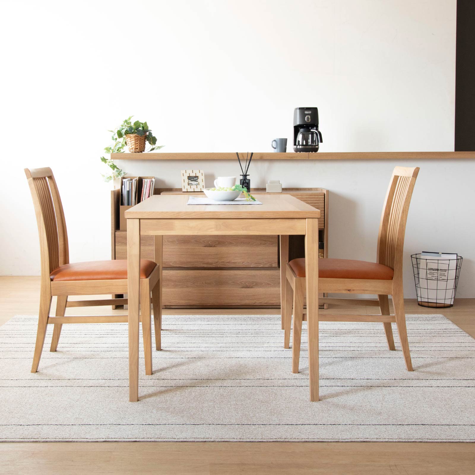 【2脚セット】［座面高43.5］ コレド ｜ ダイニングチェア