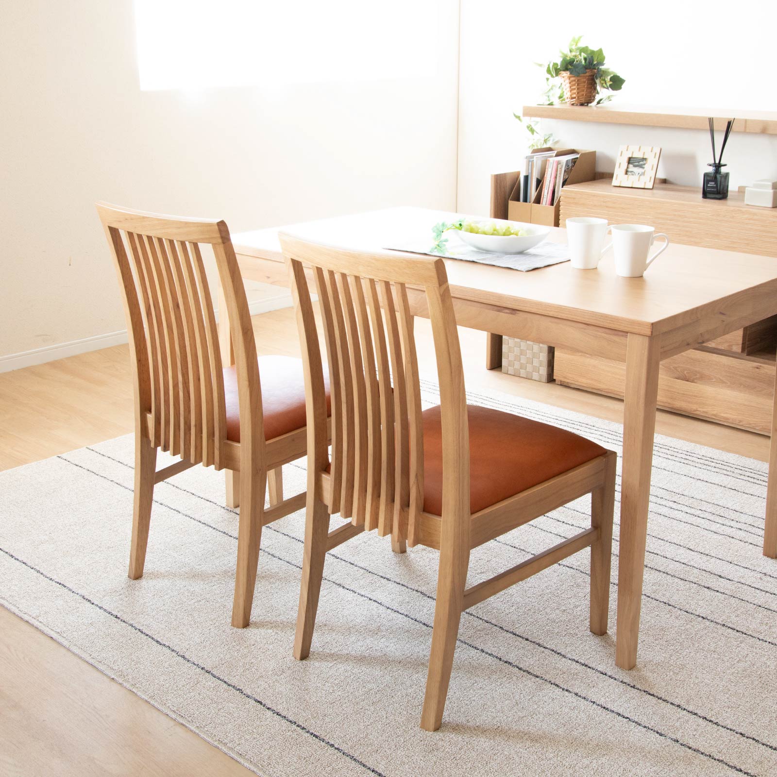 【2脚セット】［座面高43.5］ コレド ｜ ダイニングチェア