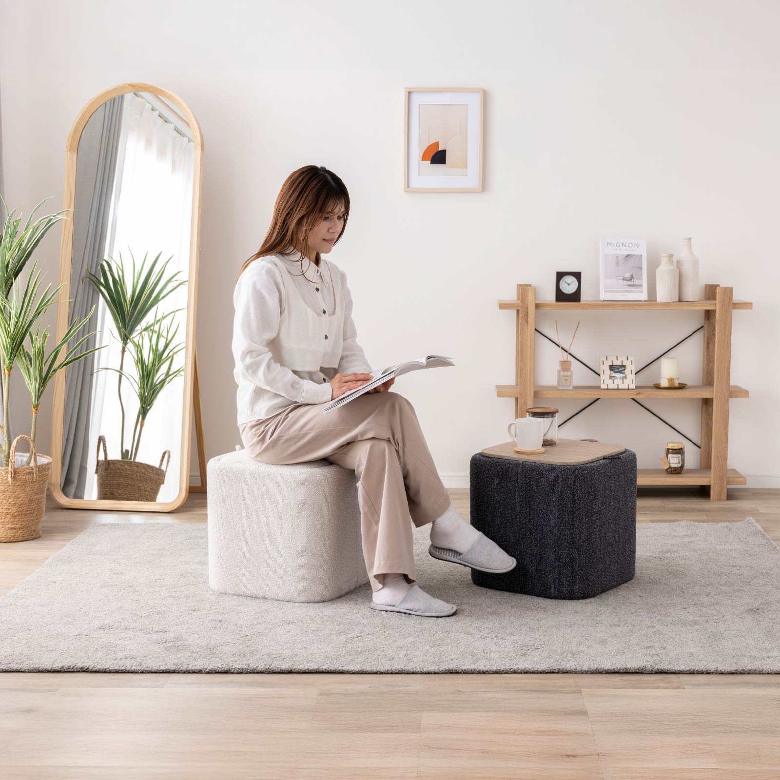 アーク ｜ 収納 サイドテーブル スツール 小物入れ インテリア 雑貨 画像15