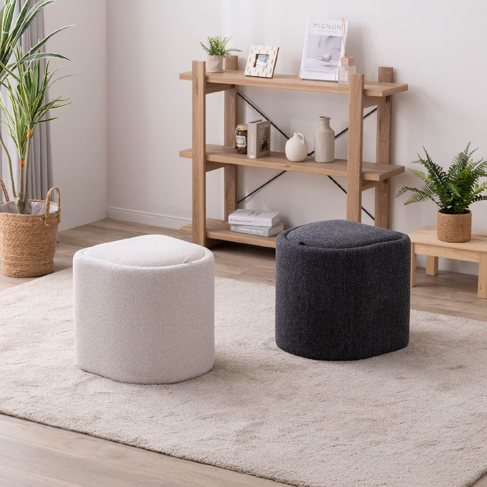 ルーノ ｜ 収納 サイドテーブル スツール 小物入れ インテリア 雑貨 画像14