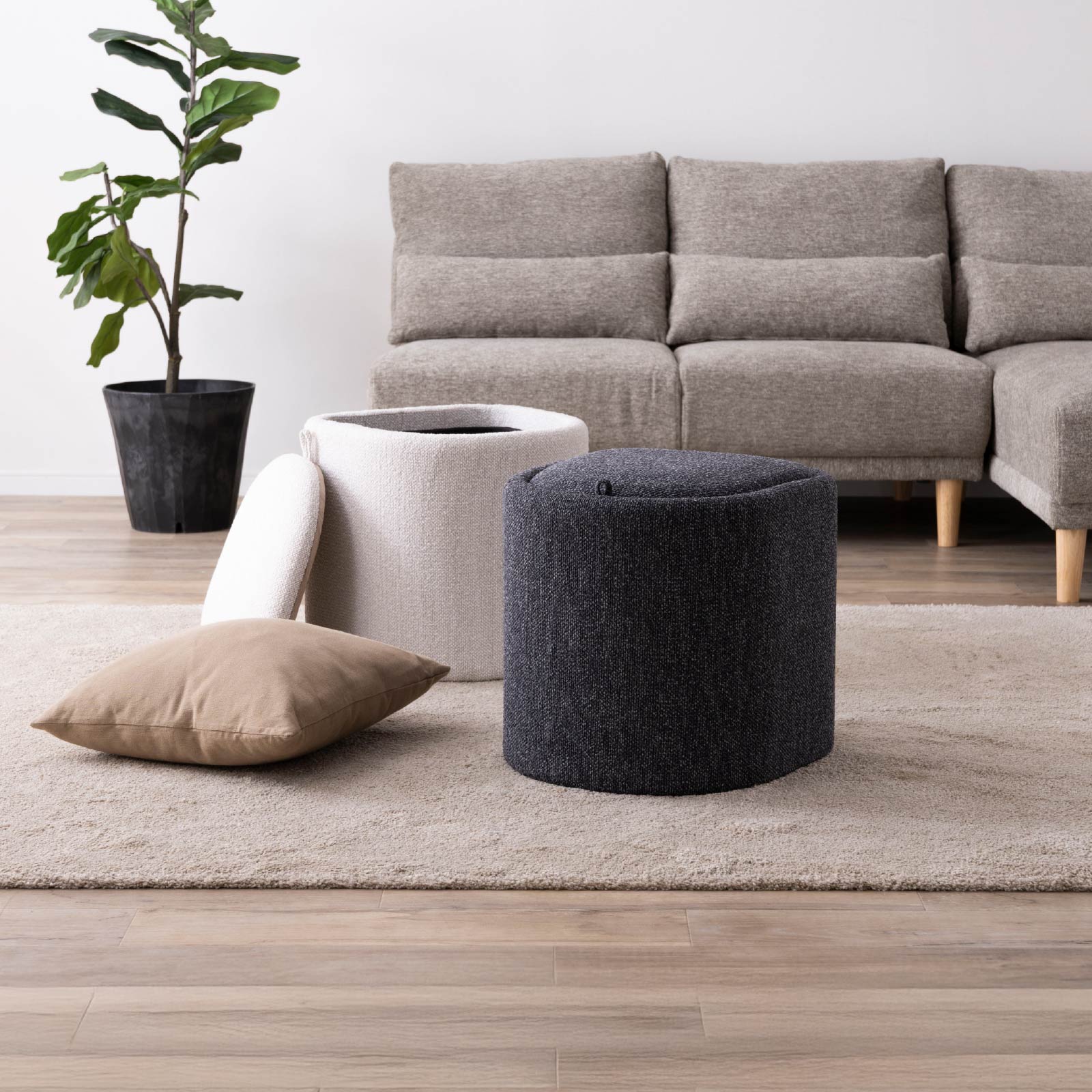 ルーノ ｜ 収納 サイドテーブル スツール 小物入れ インテリア 雑貨 画像19