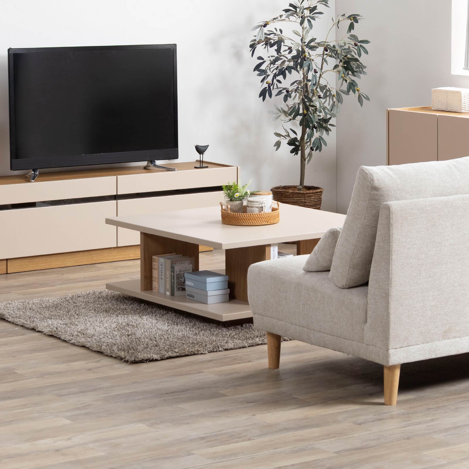 幅90］ ヌーボ ｜ 塩ビシート リビングテーブル ローテーブル センター