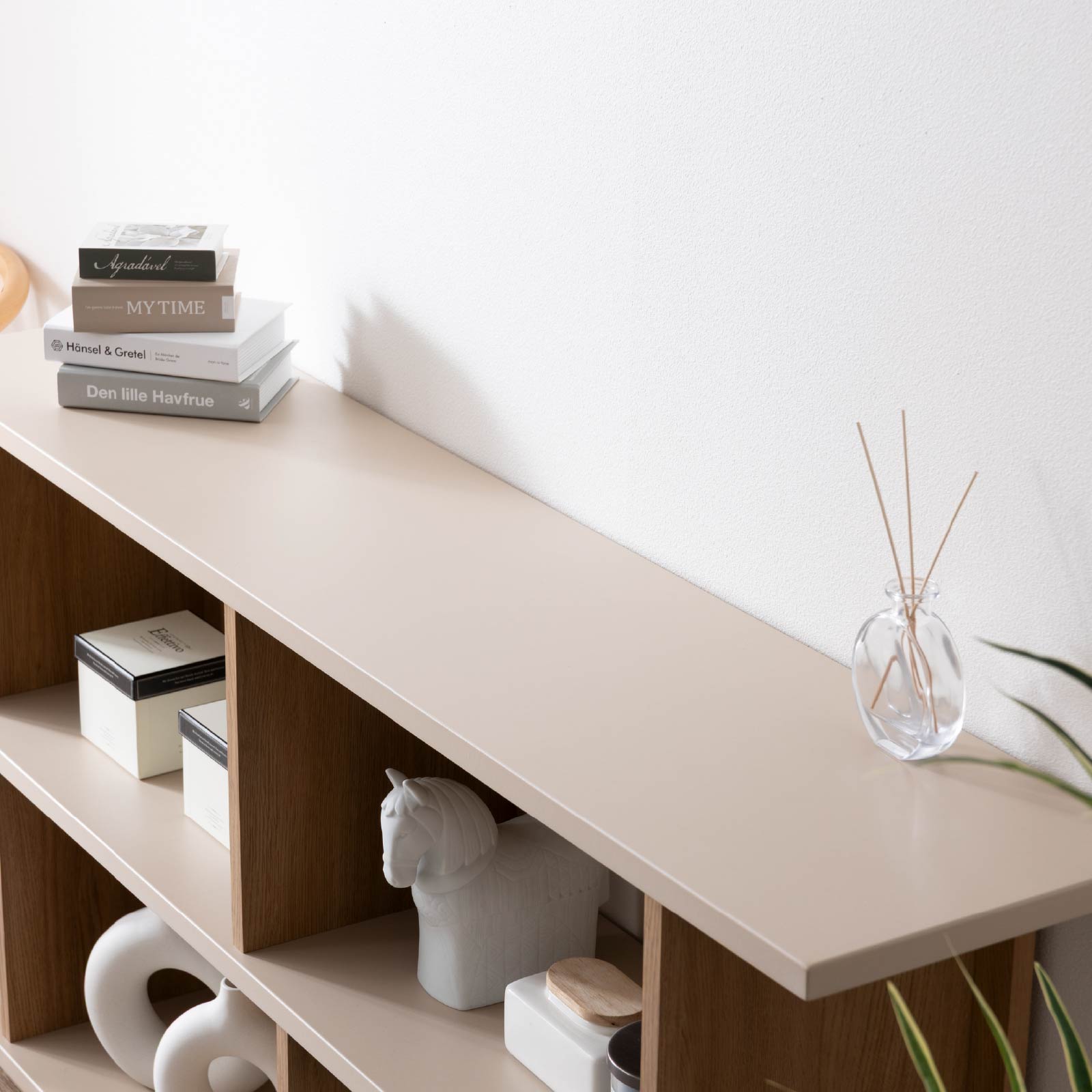 ［幅150］ ヌーボ ｜  塩ビシート シェルフ ニュアンスカラー 木目