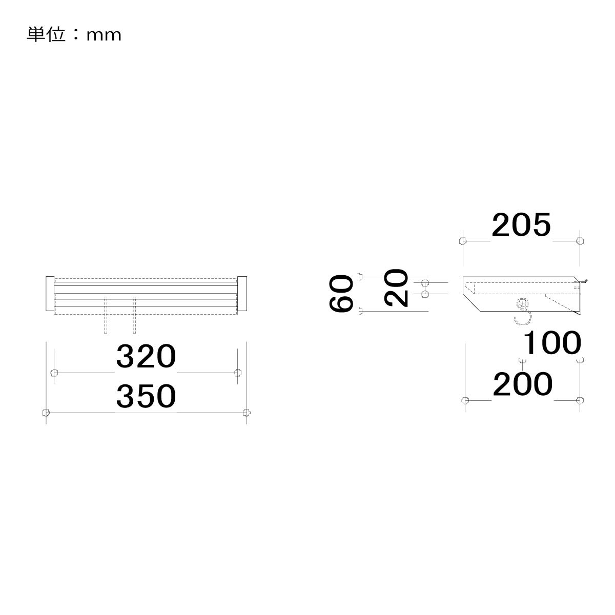 ［オプション］［幅35］キッチンボード 棚板 木目調 レンジ台 キッチン収納 S字フック パーツ単品