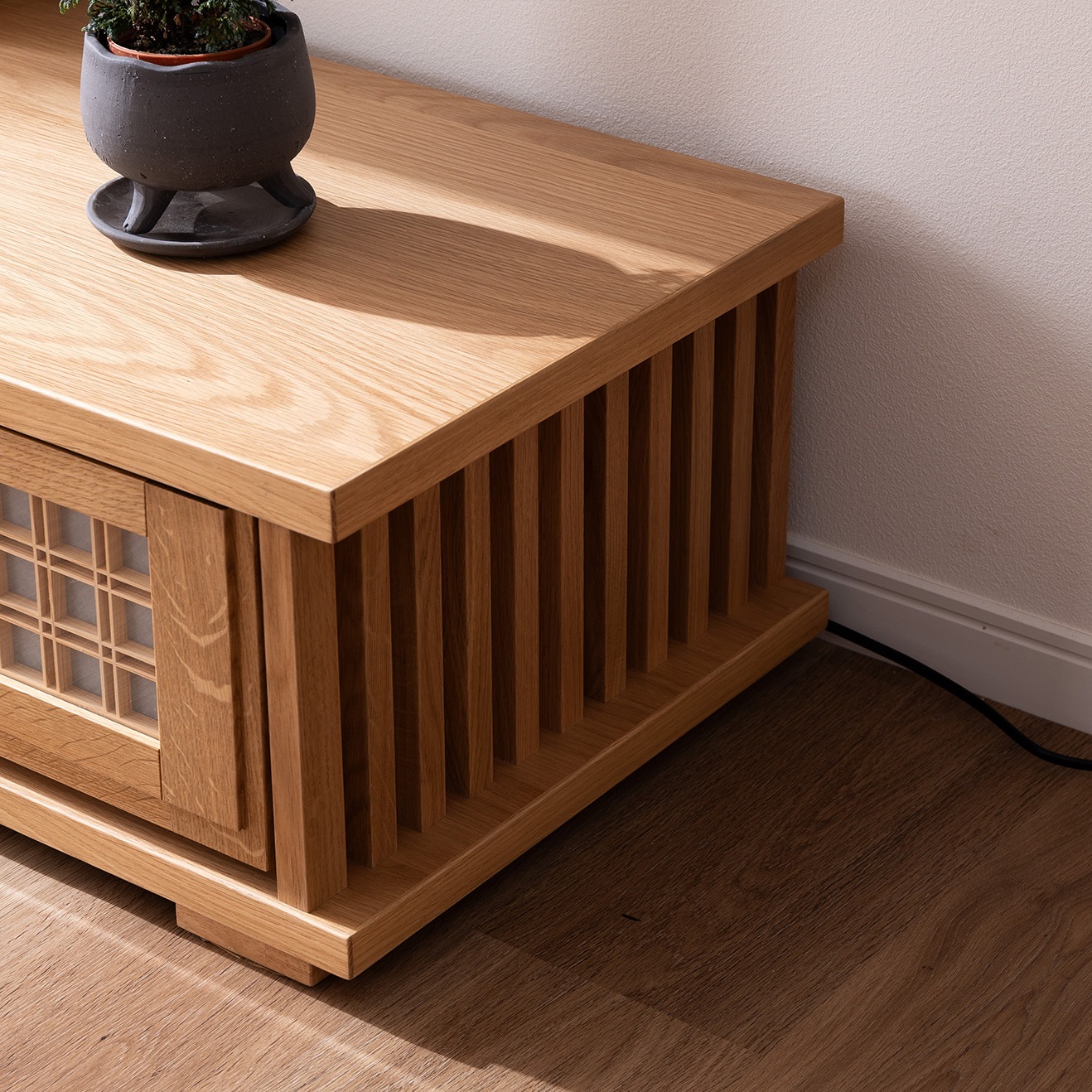 ［幅142］ 雅 ｜ 昇降式 テレビ台 ローボード ハイタイプ