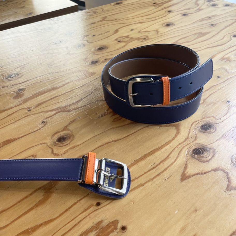 デザインベルト　【ロイブル×オレンジ】