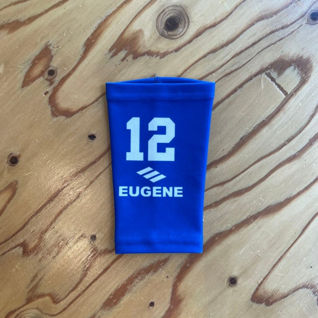 在庫限り　EUGENEオリジナルアームスリーブ（片腕用）【ショート丈/ロイブル：12】