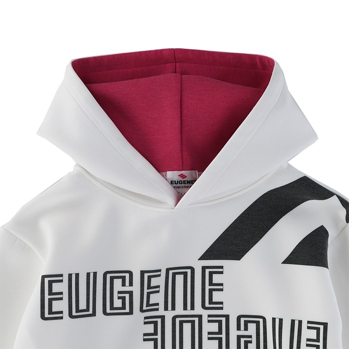 ALLWAYストレッチパフパーカー　【WHITE×PINK】