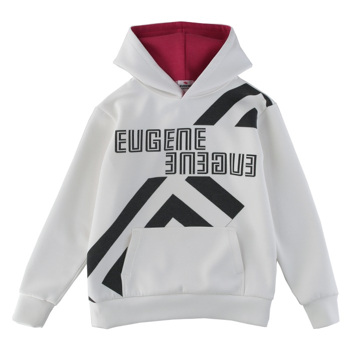 ALLWAYストレッチパフパーカー　【WHITE×PINK】